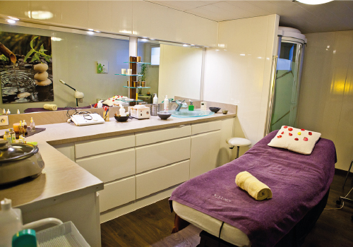 intérieur cabine de soins institut annie beauté